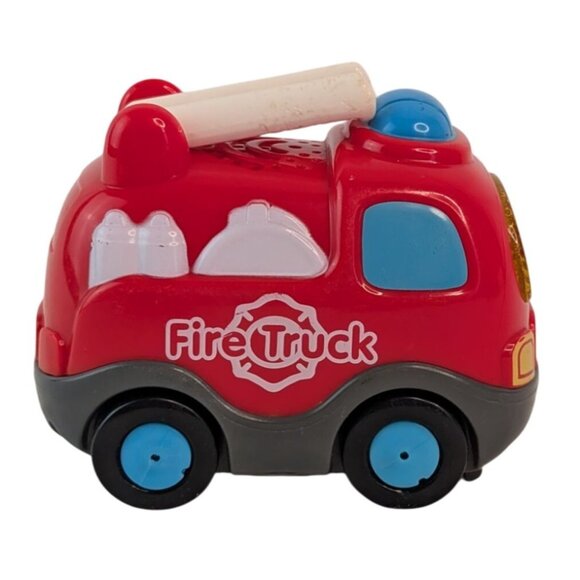 Vtech Go Go Smart Wheels Red Fire Truck & Police Car Vehicle Lot Tested - Picture 11 of 14